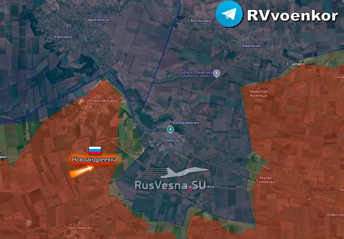 ‼️🇷🇺🇺🇦 Армия России освободила Новоандреевку Запорожской области