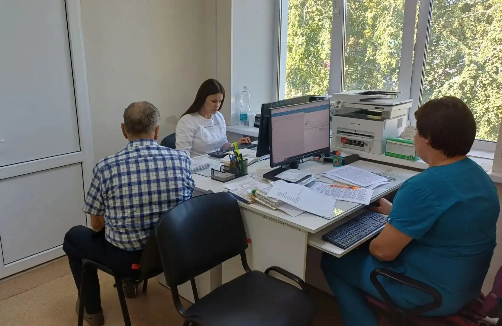 В Красногвардейский районе работал онкодесант