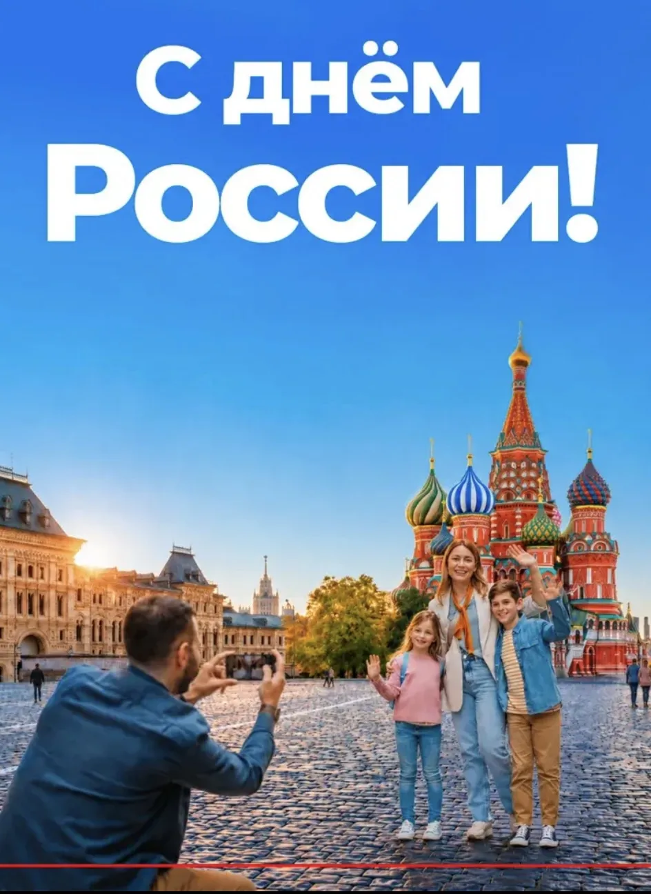✨Друзья, поздравляем вас с Днём России!

От Калининграда до Камчатки наша страна дарит бесконечное