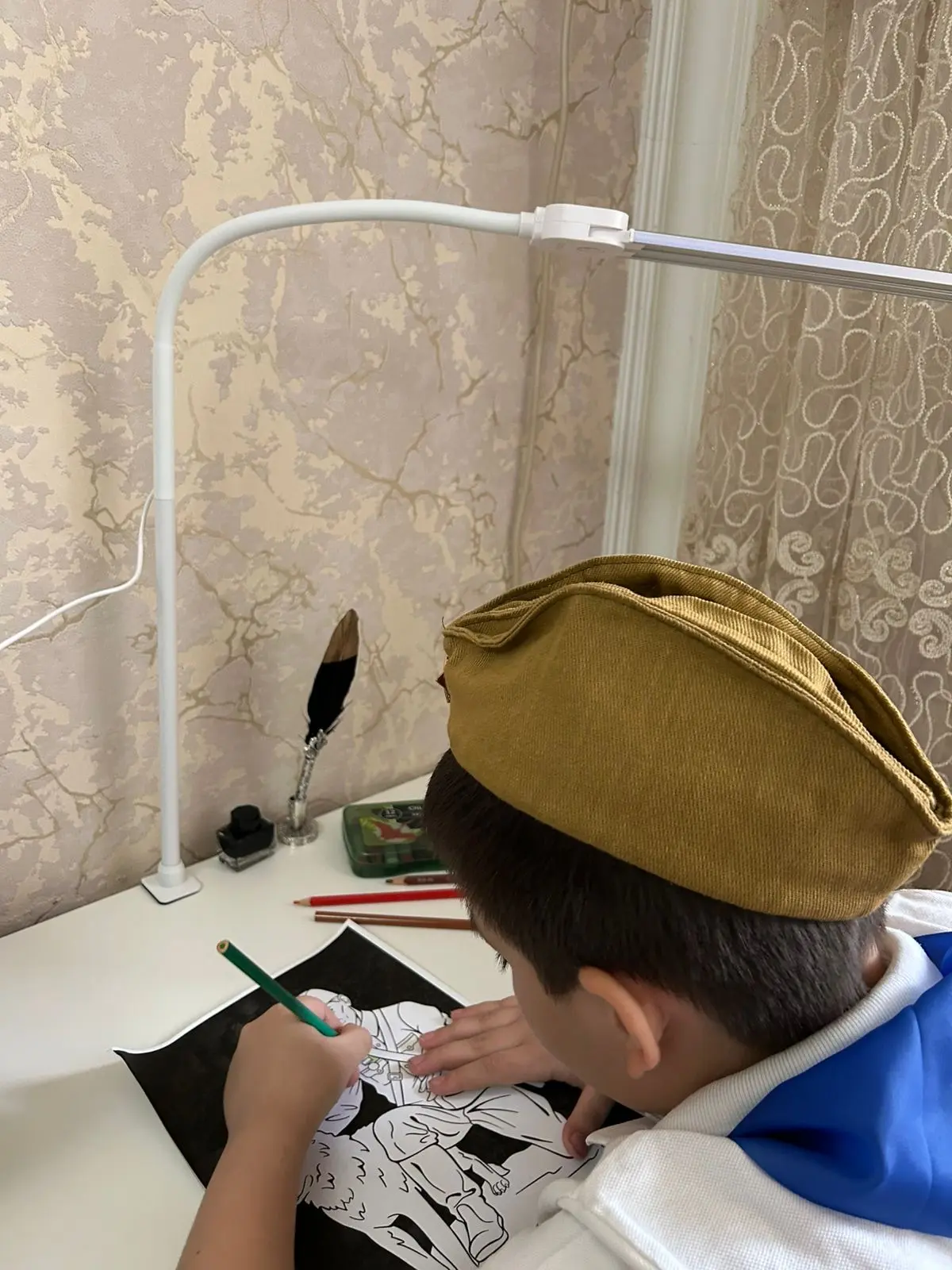 Активист «Движения Первых», ученик 1 «Г» класса Рагимов Мухаммад принял участие во Всероссийской акц