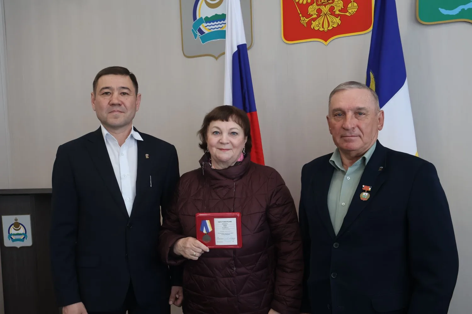 ✨ Сегодня, 14 мая, состоялась торжественная церемония вручения юбилейных медалей.  Председатель Сове
