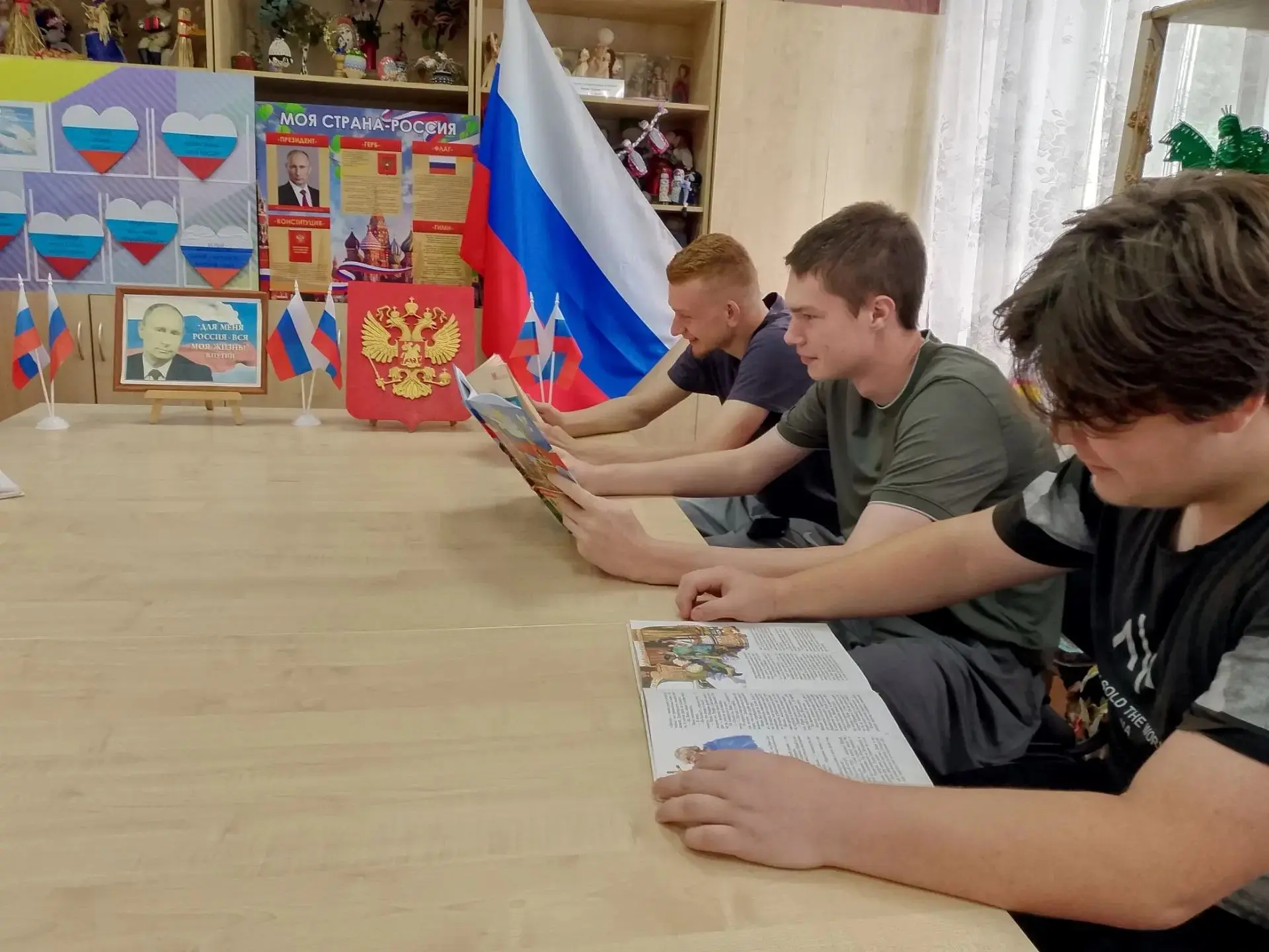 Работники дома культуры д. Львово Кимовского района, в рамках проекта «Пушкинская карта...