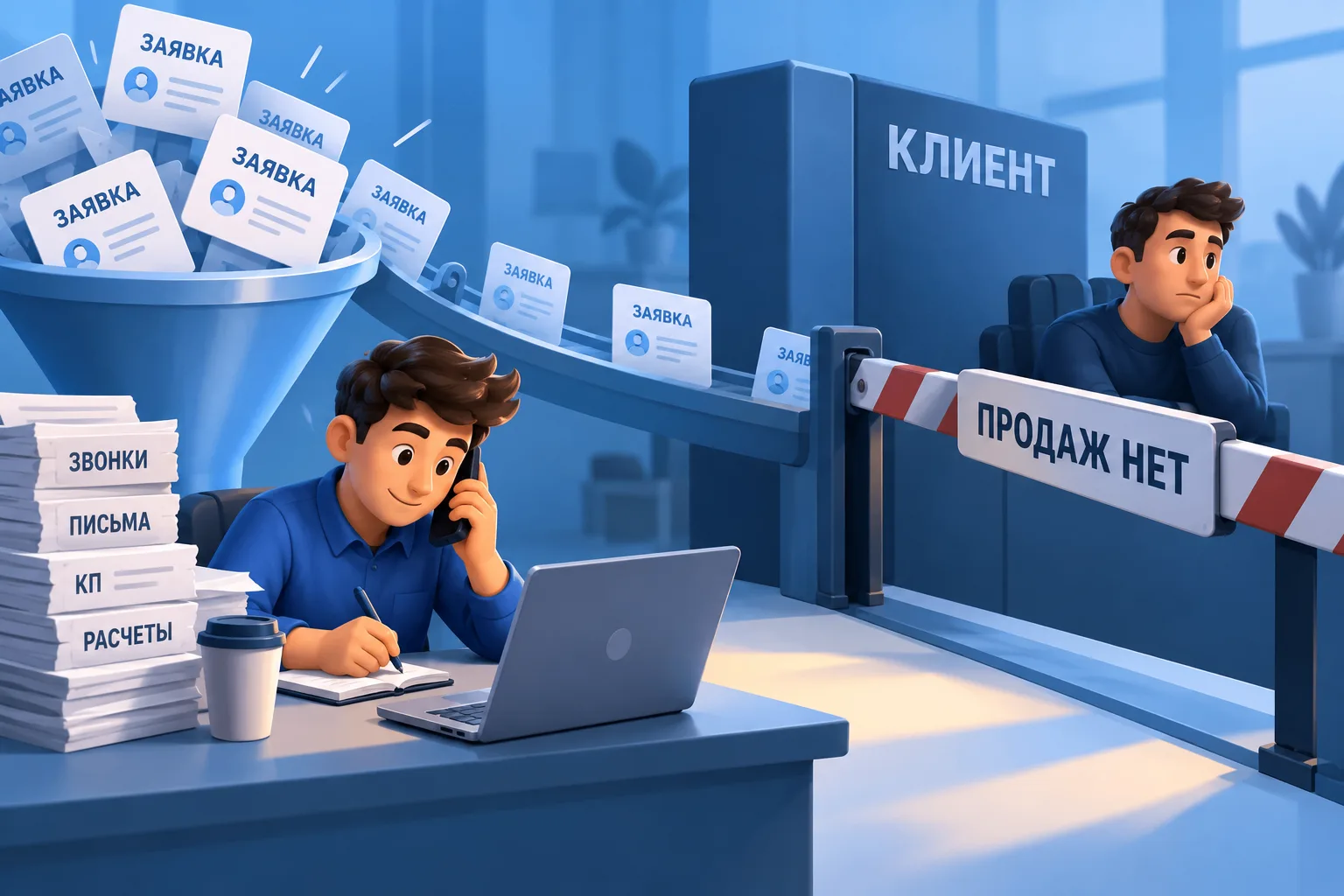 Заявки есть, а продаж нет: что происходит со сделкой