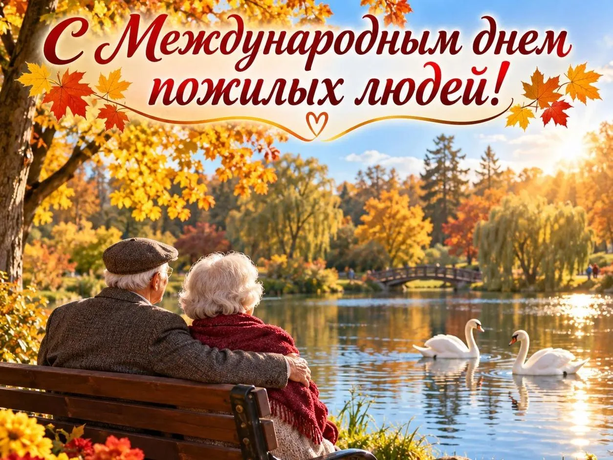🌹Сегодня мы отмечаем Международный день пожилых людей – еще один хороший повод, напоми...