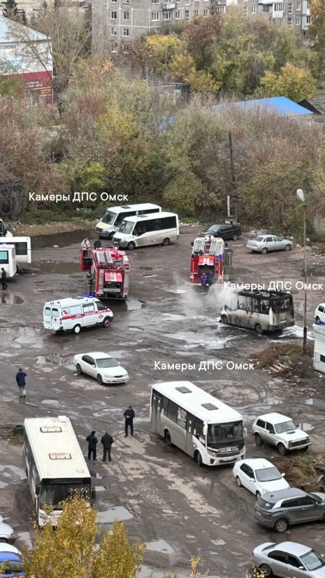 На улице Труда сгорела Газель. Курил наверное много.