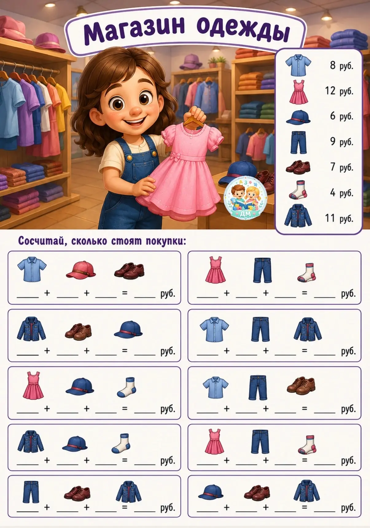 Игра "Магазин" 🛎