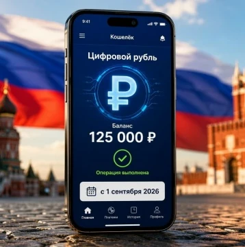 С 1 сентября 2026 года вводится цифровой рубль. Разбираемся, чем он отличается от обычн...