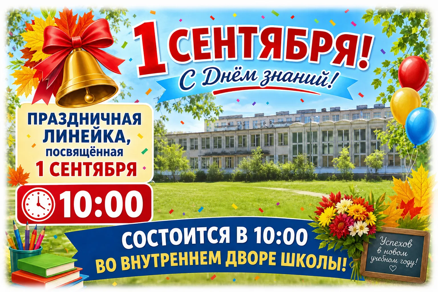🎉 Дорогие ученики, родители и педагоги! 🎉