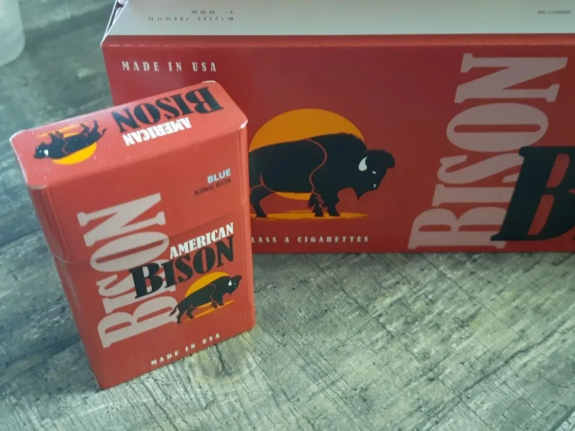 🛑  «Дух дикого Запада». Сигареты American Bison