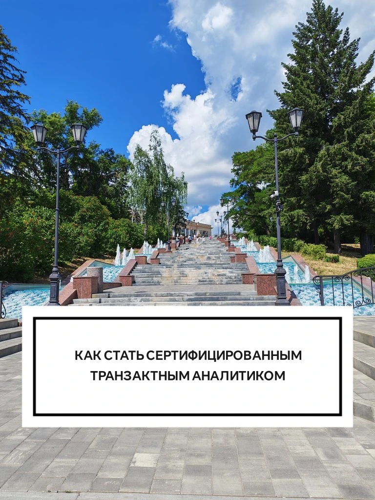 О СЕРТИФИКАЦИИ В ТРАНЗАКТНОМ АНАЛИЗЕ