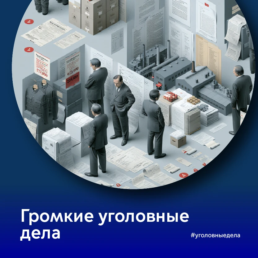 За последние несколько дней появилось сразу несколько новостей о громких уголовных делах ⚖️

➡ Задер
