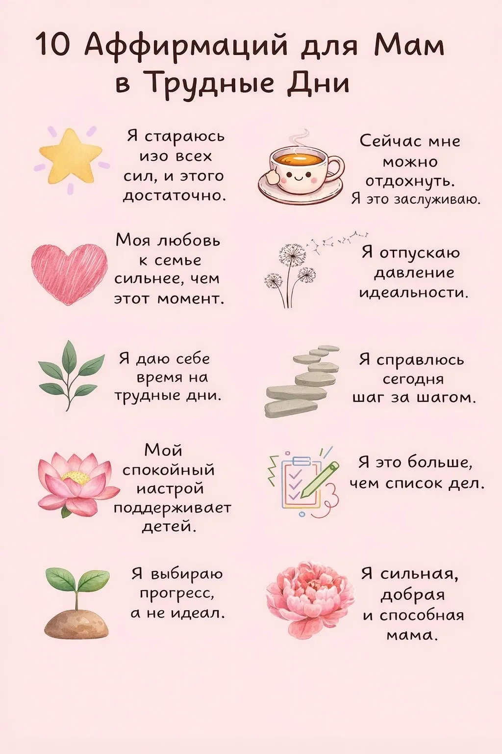 Запомни ✅