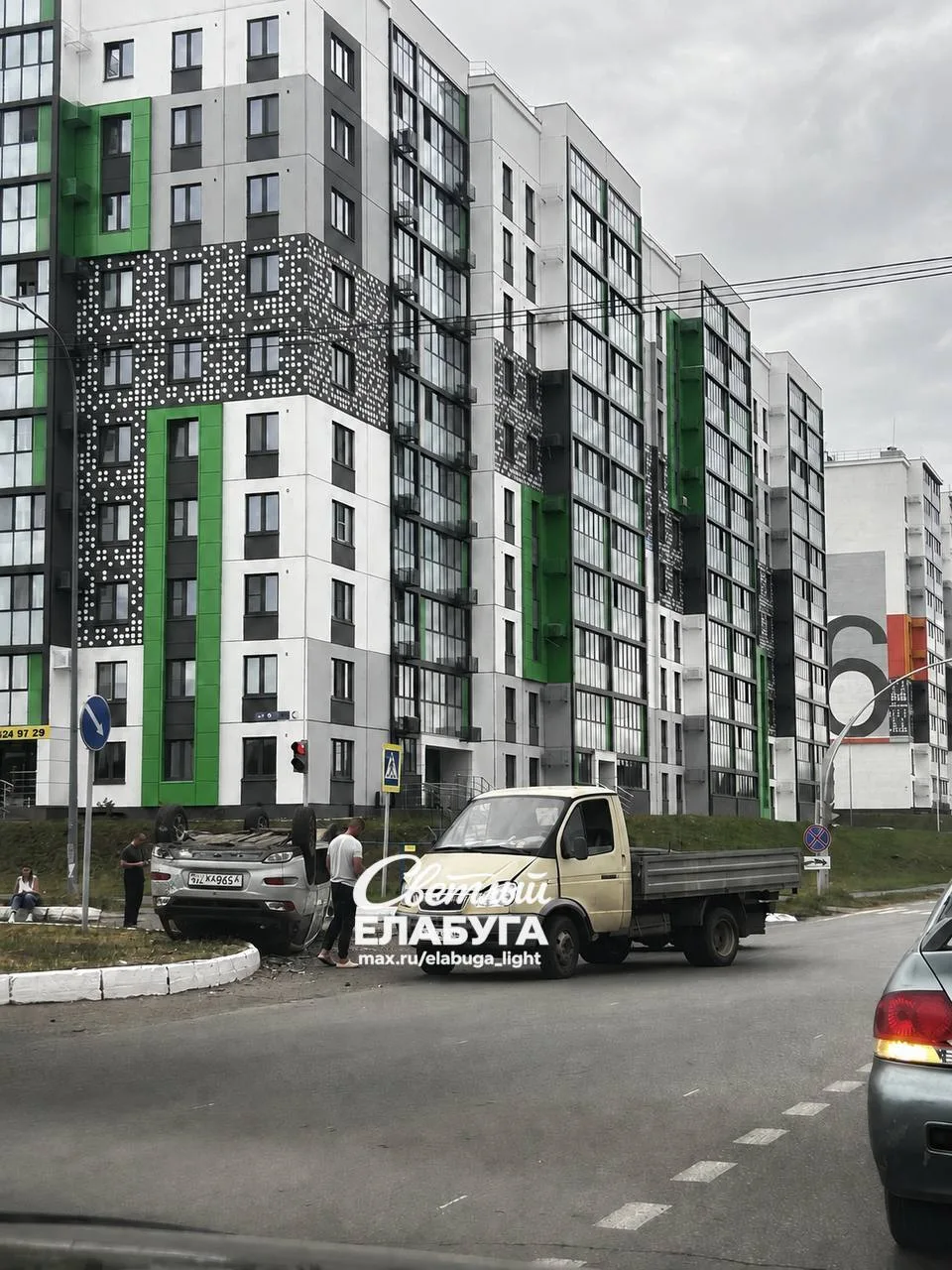 🚗 Перевёртыш на Баки Урманче, 5/1