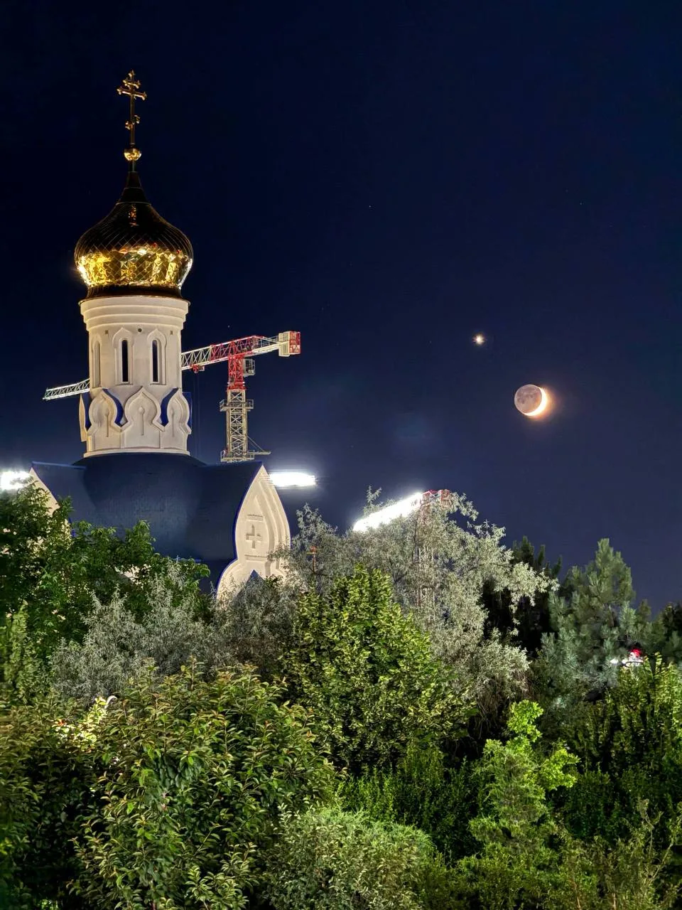 Полумесяц над Анапой 🌙