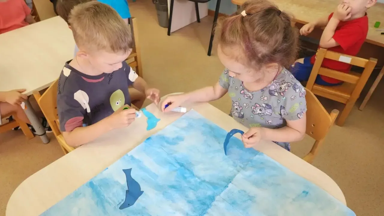 🐬 Тайны морей и океанов в детском саду! 🌊 

Эта неделя  в детском саду была посвящена теме «Морски