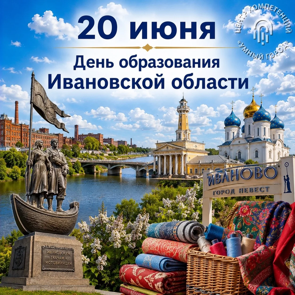 Сегодня отмечается День образования Ивановской области