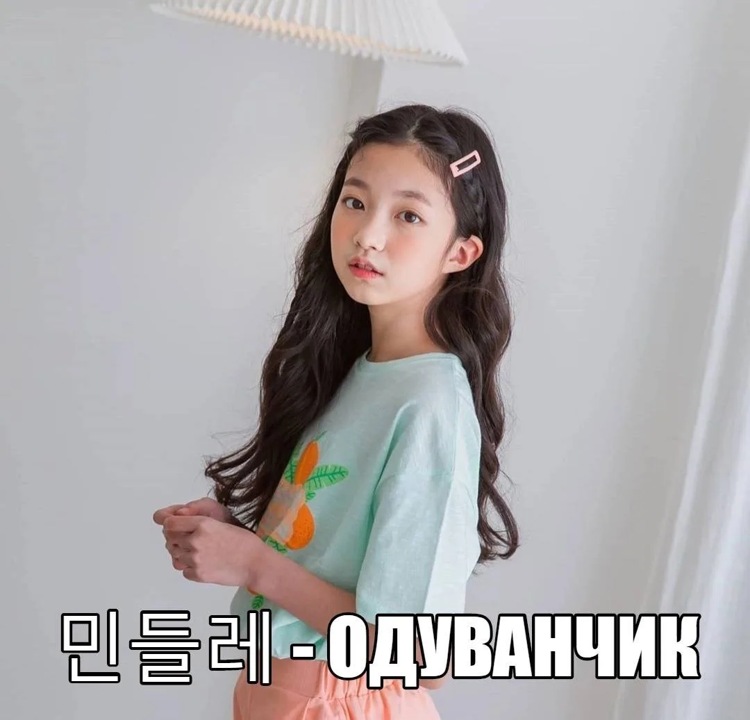 🌼 장미 - [чанъми] - роза 
🌼 모란꽃 - [моранккот] - пион 
🌼 카네이션 - [кханеищён] - гвоздика 
🌼 민들레 - [ми