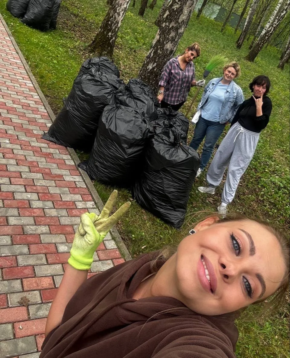 Используем тепло майских дней с пользой!  🫧 В рамках Всероссийской недели субботников «Мы за чистоту