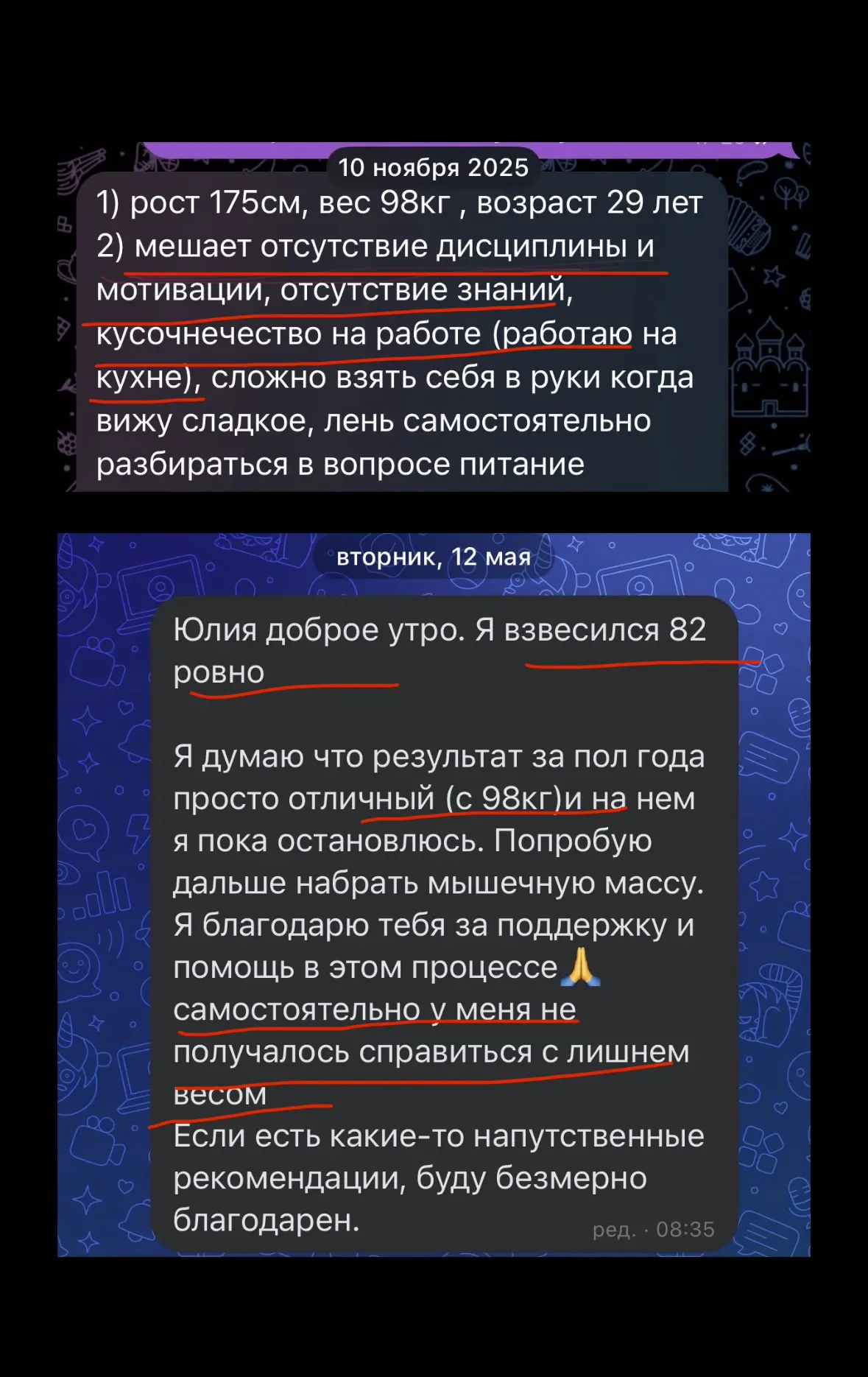 Привычка стройного человека #2 - начать себя нормально кормить.
