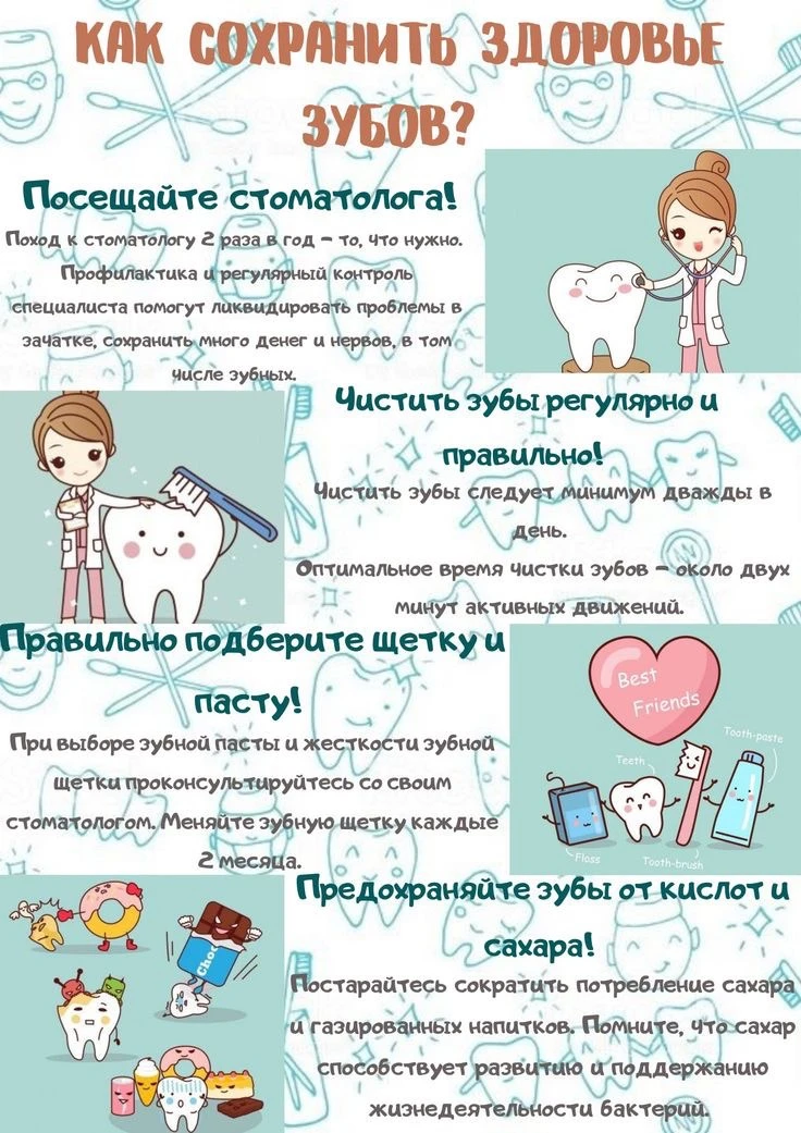 Как сохранить зубы здоровыми: правила, о которых часто забывают 🪥✨