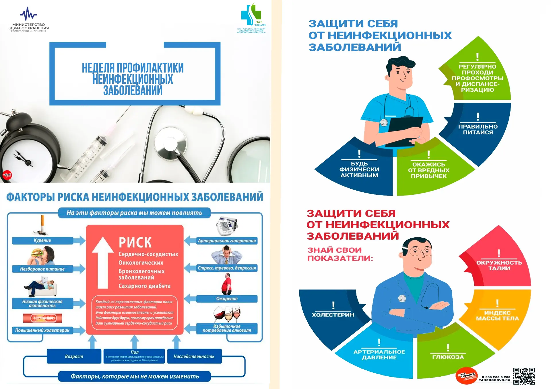 С 26 января по 1 февраля в нашей Республике проходит  «Неделя профилактики неинфекционн...