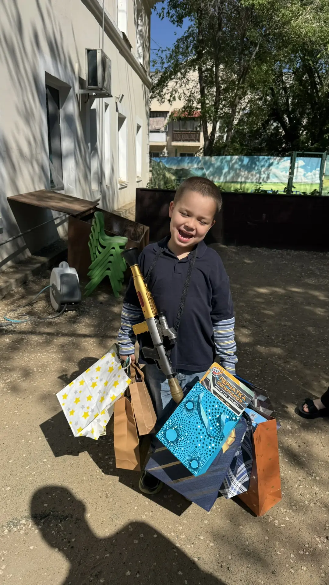 Кстати, я сегодня мама 7-летки!

У Тимура день рождения.

Всегда говорю, что до 18 лет это мой празд