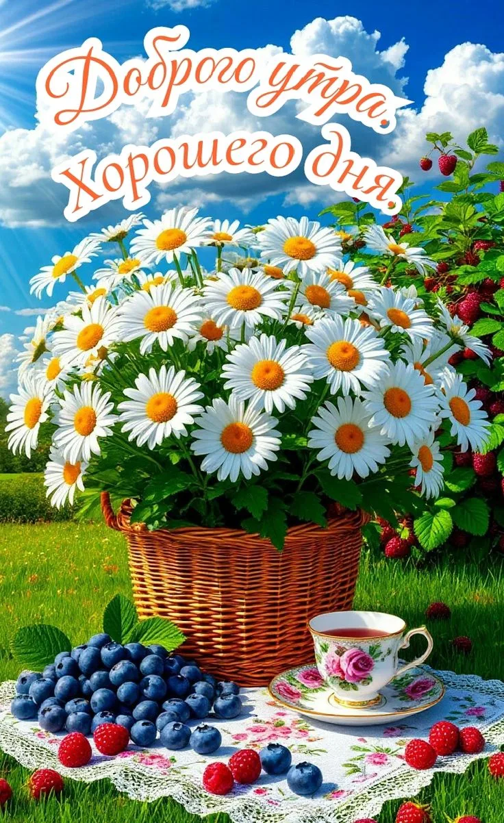 Утра доброго и прекрасного! ☕🌞🌷