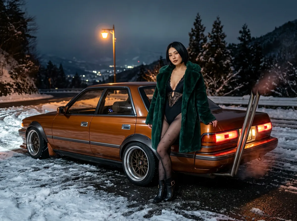 Неспокойной ночи с Toyota Mark II GX71 1986 😘