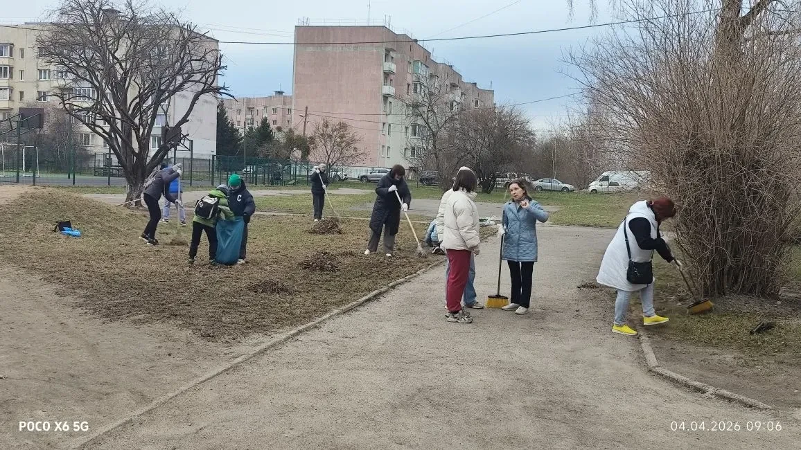 ❗️❗️ТРАДИЦИОННЫЙ ВЕСЕННИЙ СУББОТНИК В ШКОЛЕ❗️❗️Сегодня, 4 апреля 2026 г., на территории школы прошел