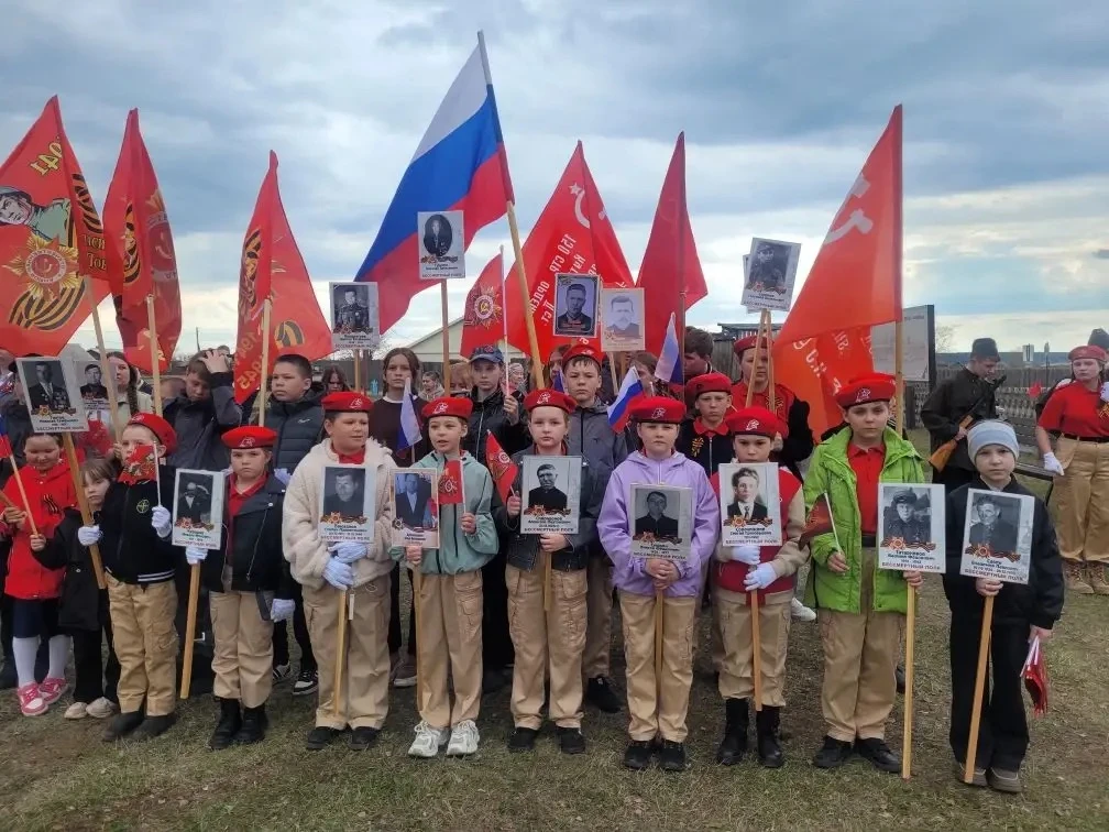 💥9 мая ученики нашей школы, педагоги, родители приняли участие в митинге, посвященном ...