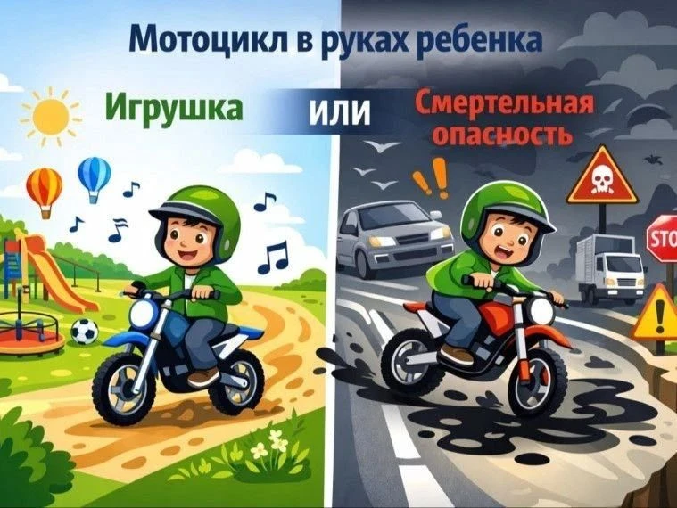🔴 КУПИЛИ РЕБЁНКУ МОТОЦИКЛ? ЧИТАЕМ ЭТОТ ПОСТ!