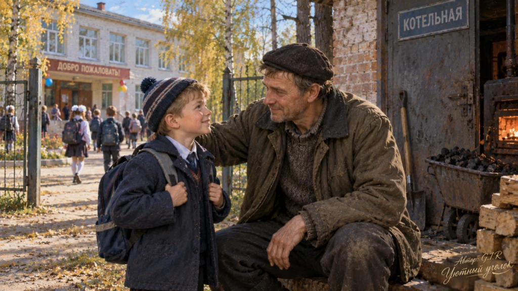 Вернулся домой