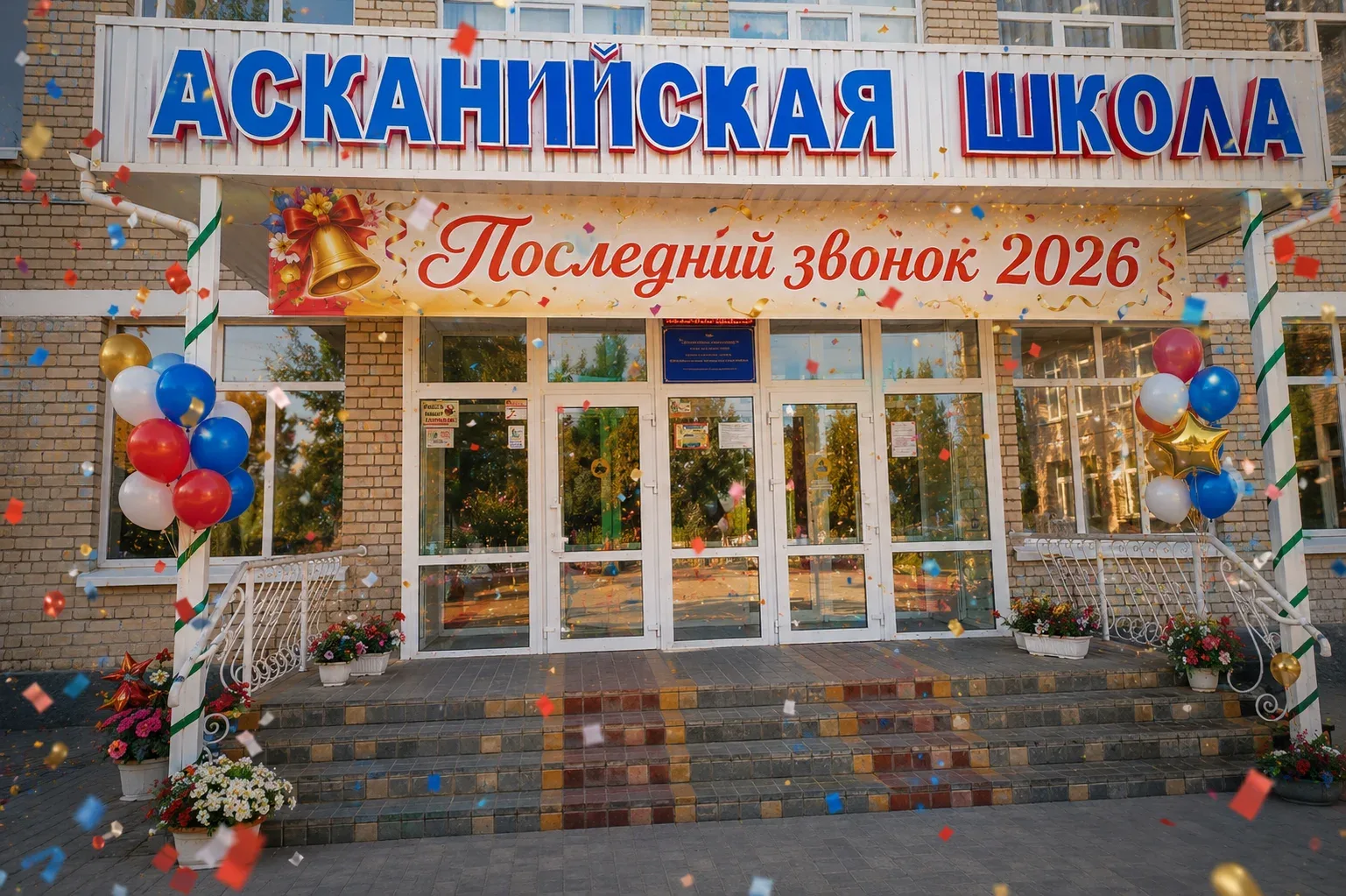 Асканийская школа провожает учебный год