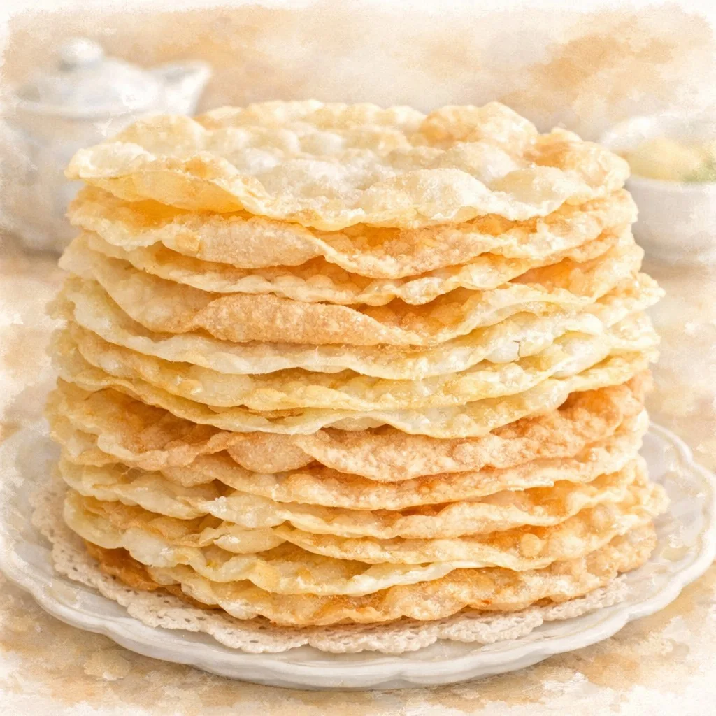 🥐✨ Коржи для «Наполеона» — хрустящие и невесомые ☁️
📌 Сохрани рецепт, чтобы не потерять!

▫️Ингред