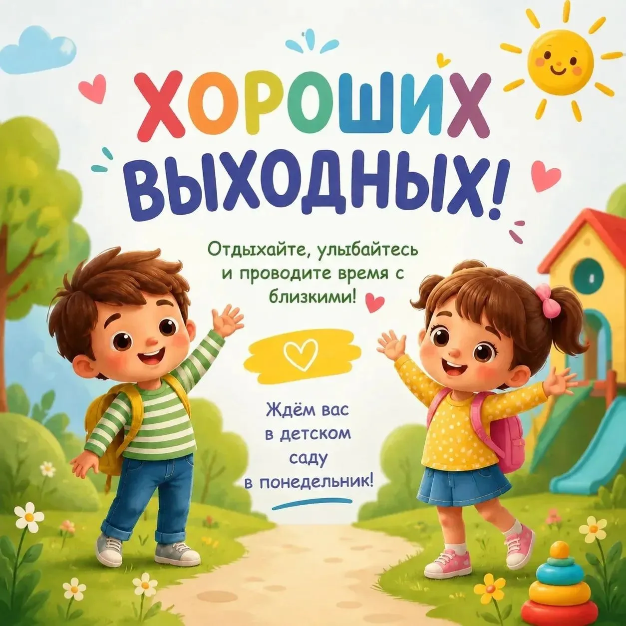 Позади еще одна насыщенная неделя, полная открытий, игр 🧸и нового опыта. А впереди - д...