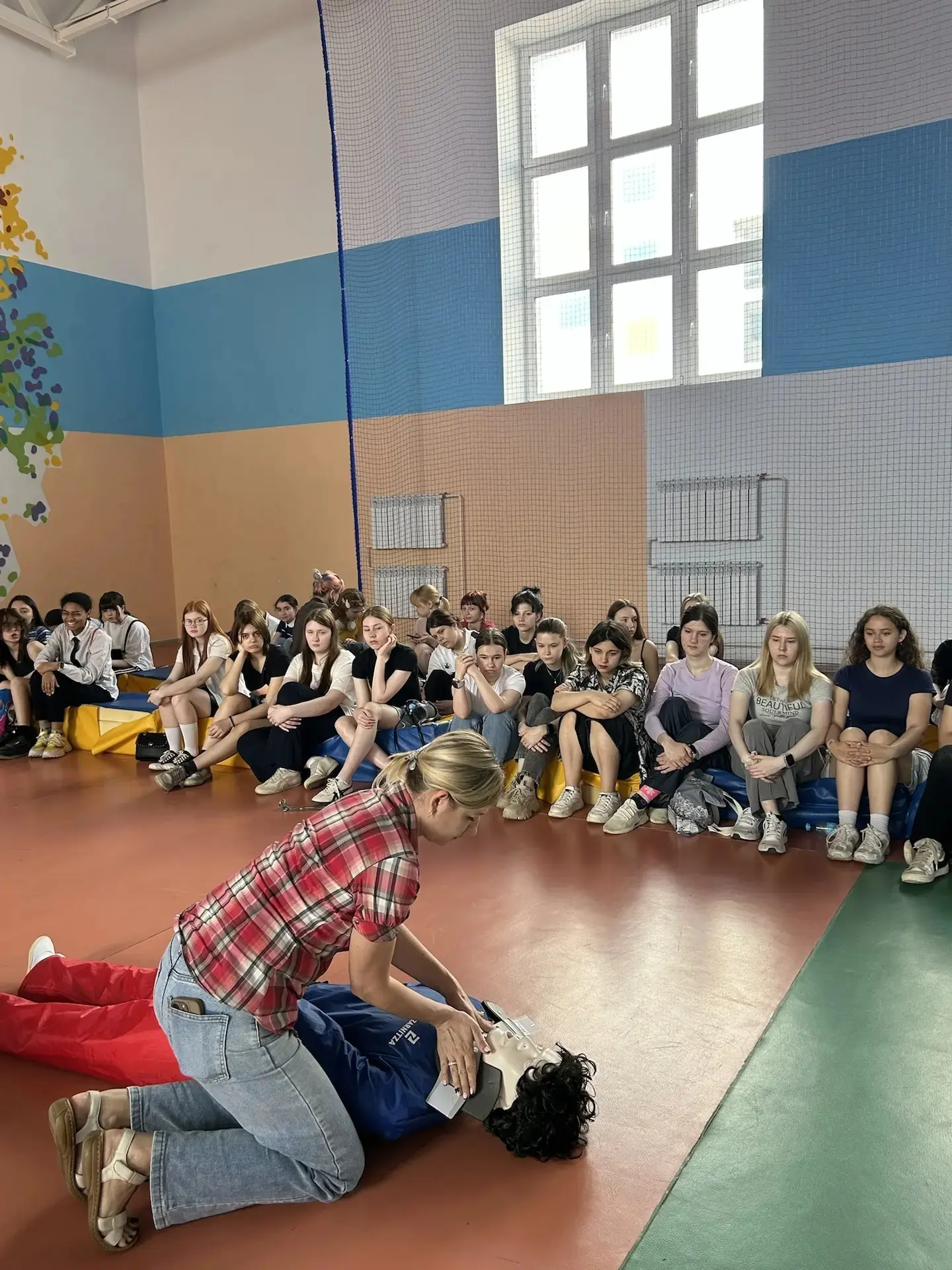 #боровскаяцрб ☝️👨‍⚕️🏥🌷⚡новость Медики балабановской поликлиники провели мастер-класс...
