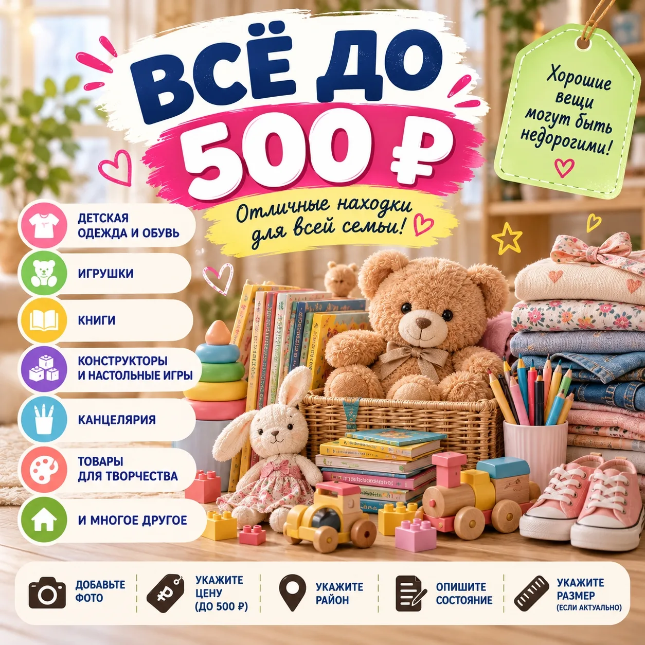 💸 Всё до 500 ₽