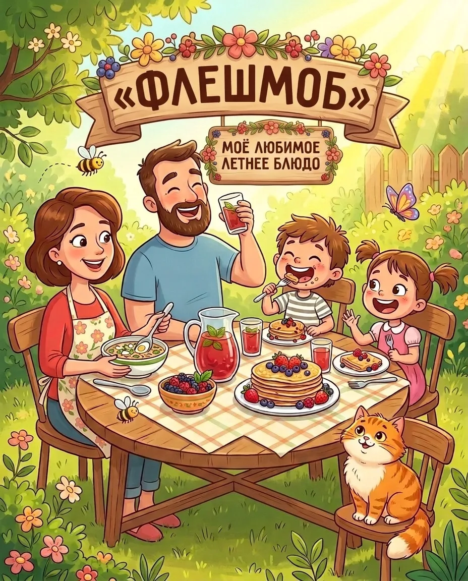 Лето — время ярких вкусов и тёплых воспоминаний! 😋☀️