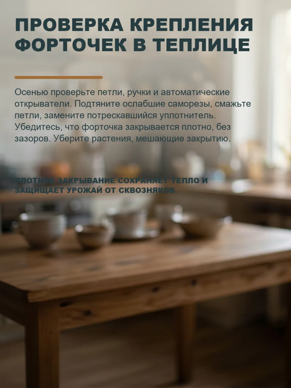 ОДНА ОШИБКА В КРЕПЛЕНИИ ФОРТОЧКИ — И УРОЖАЙ В ТЕПЛИЦЕ ПРОПАДАЕТ