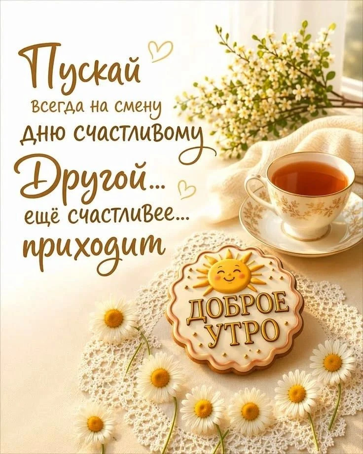 Утречко доброе,