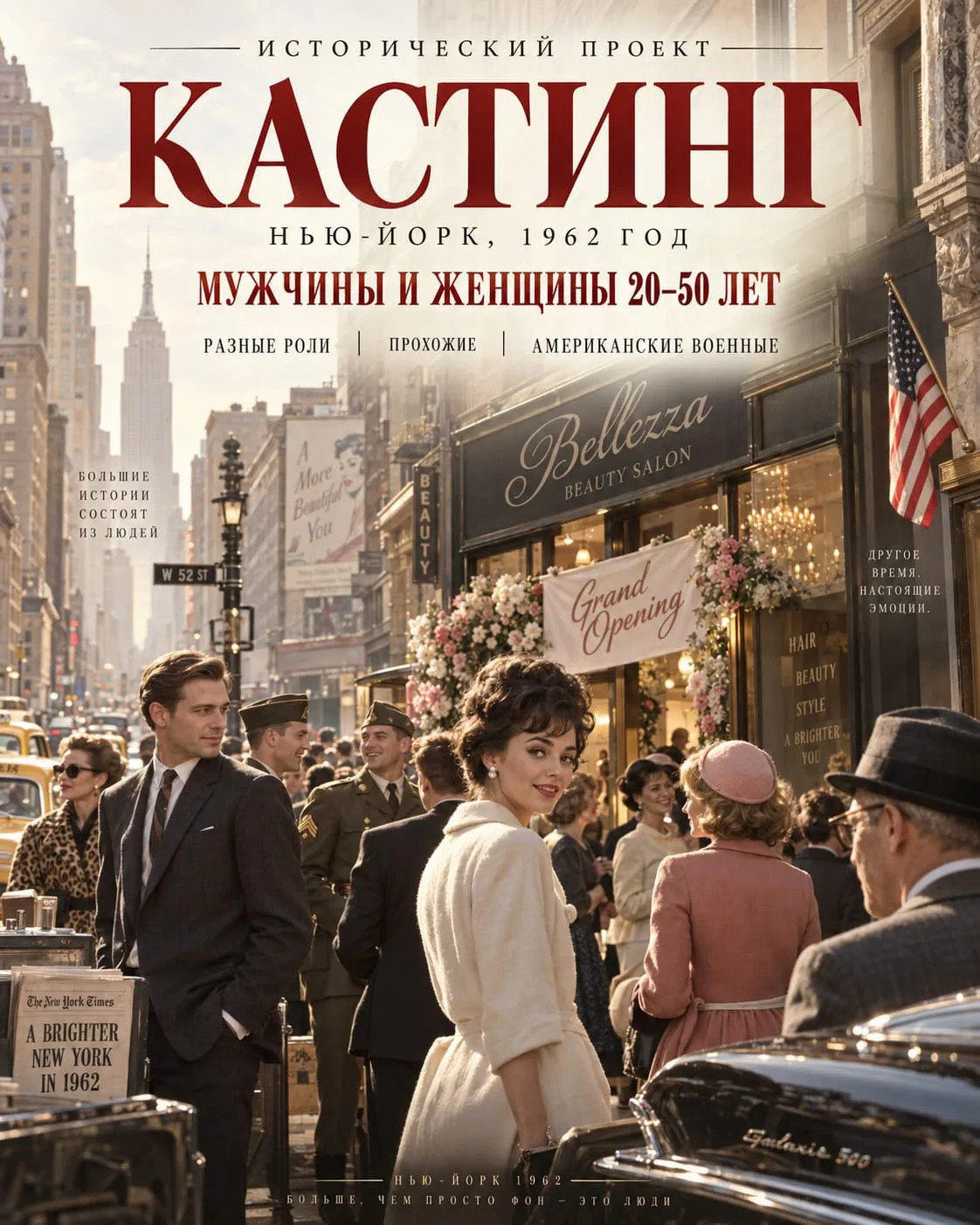 🎬 КАСТИНГ | МОСКВА