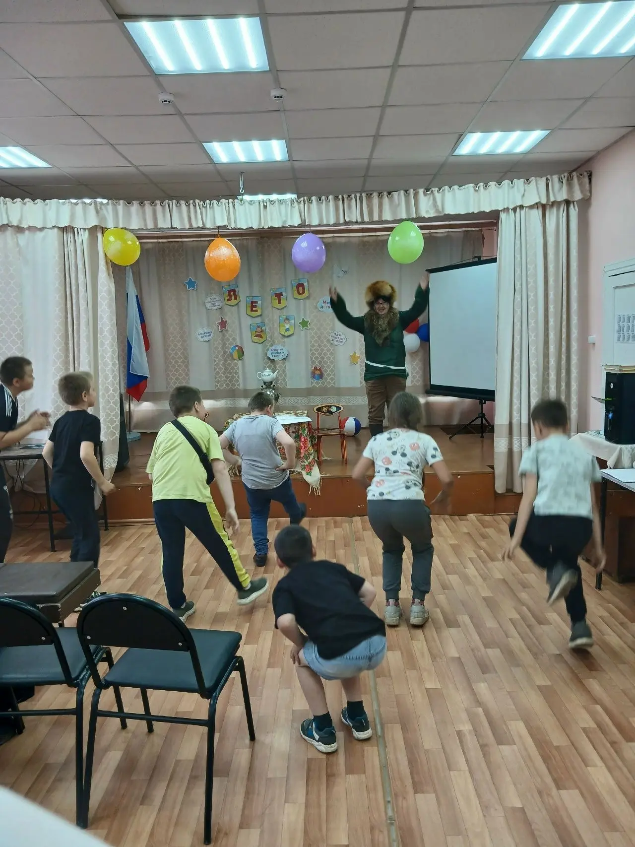 Третий день работы РВО «Факел» при Потрусовском ДК.