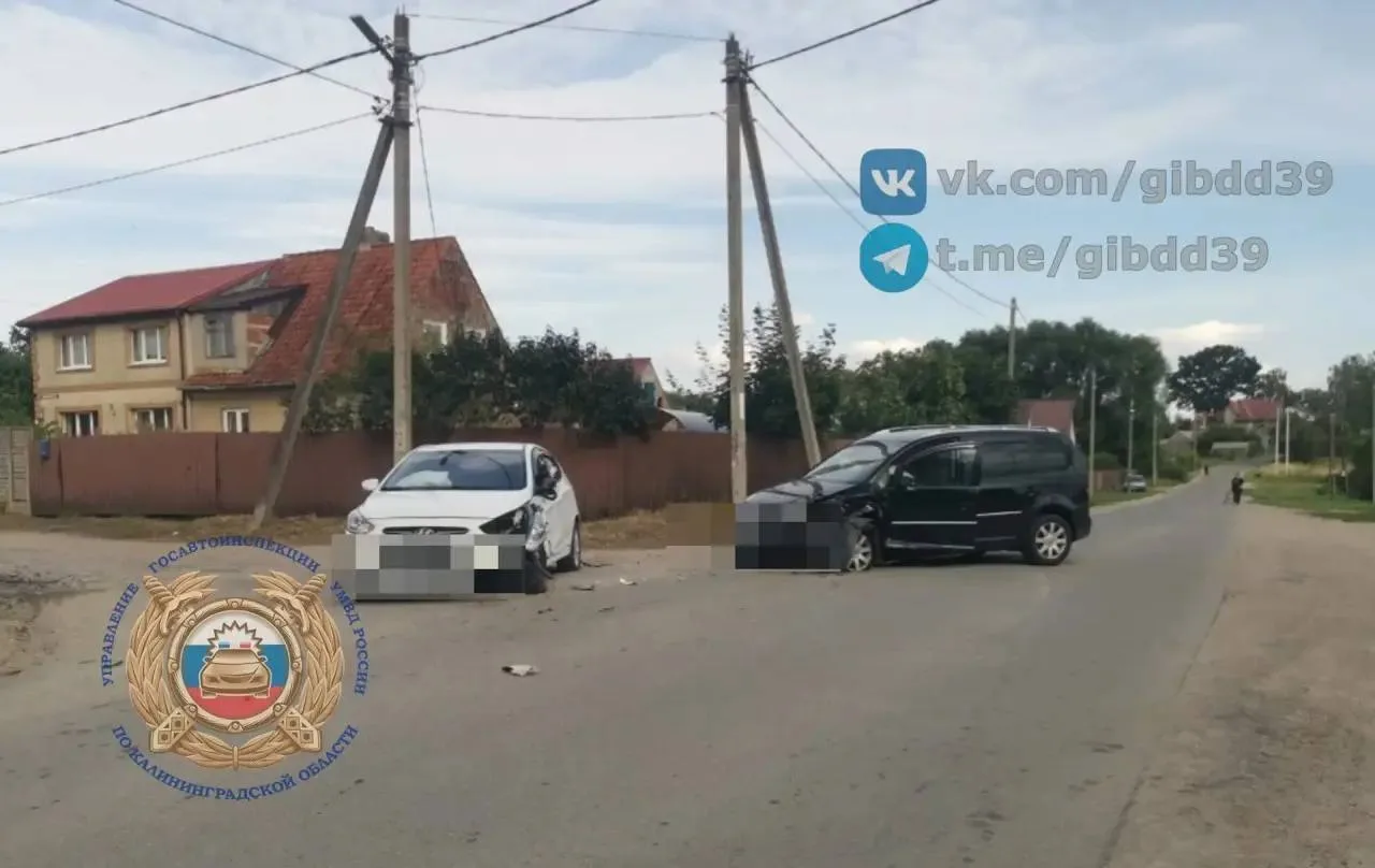 🚔 В Черняховске в ДТП пострадали водитель и ребенок