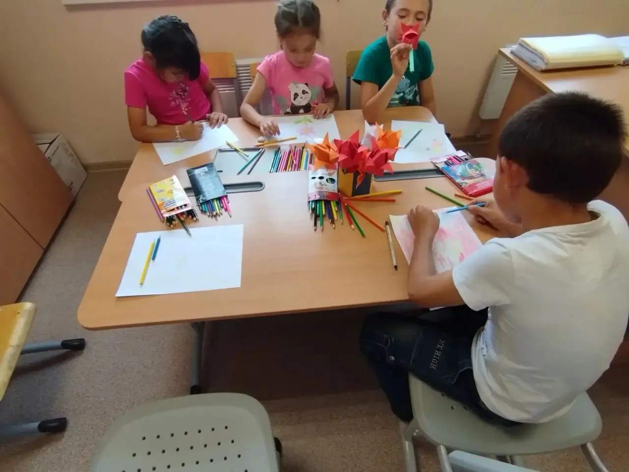 Яркий «День цветов» в Сеитовском пришкольном лагере!