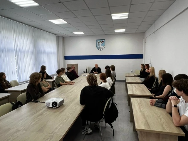 Встретился со студентами первого курса направления «Публичная политика».