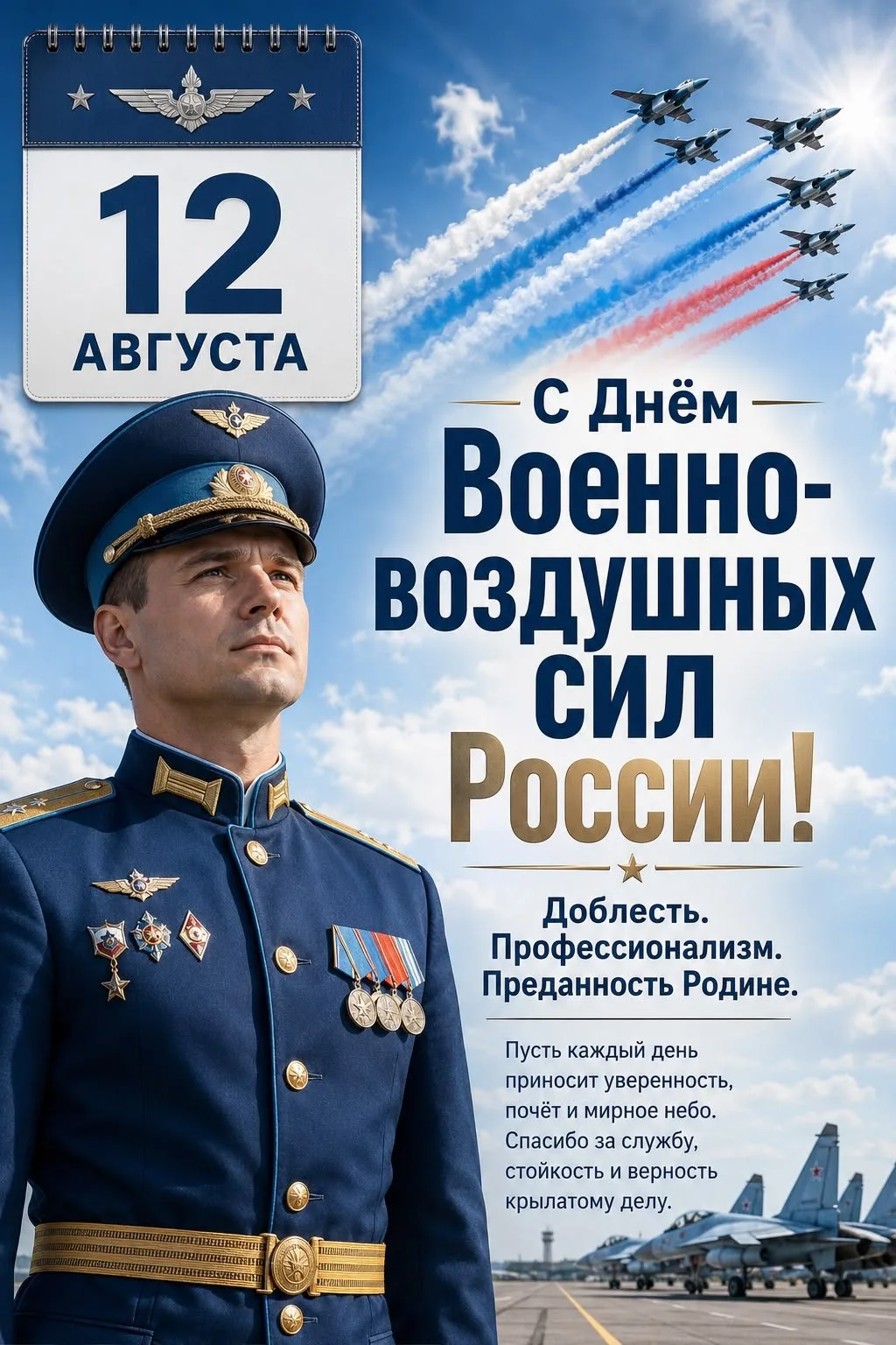 С Днем Военно-воздушных сил России! ✈️🇷🇺