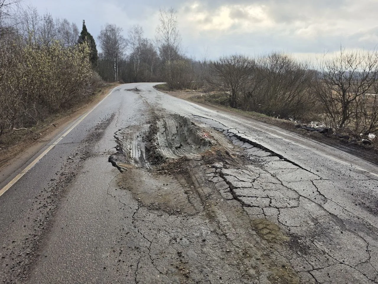 Никак не пойму, а что у нас в городе случилось, что очередная дорога выглядит так? То в...