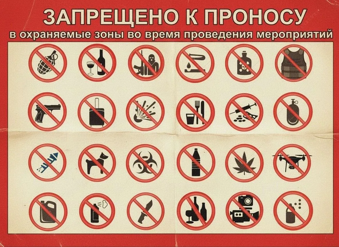 Правила посещения культурно-массовых мероприятий