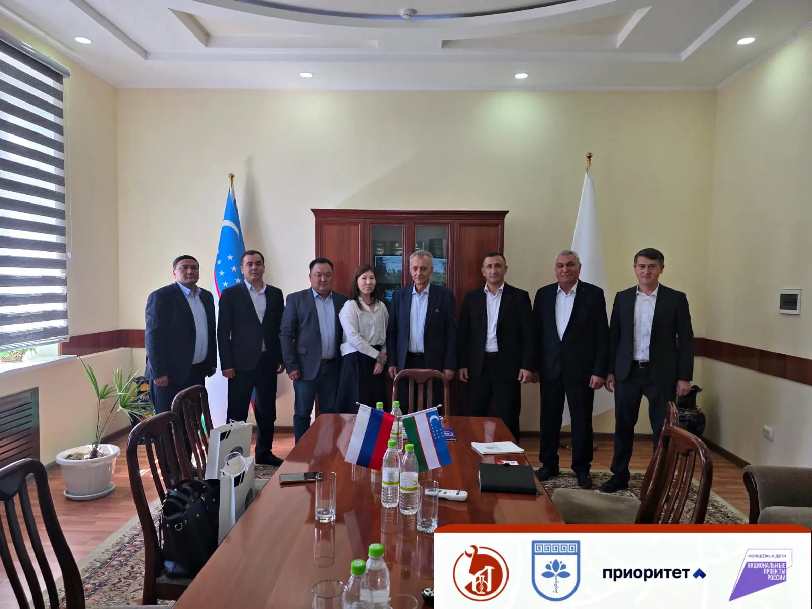 🤝 Научное партнерство без границ: делегация РНПЦ КалмГУ с рабочим визитом в Узбекистане