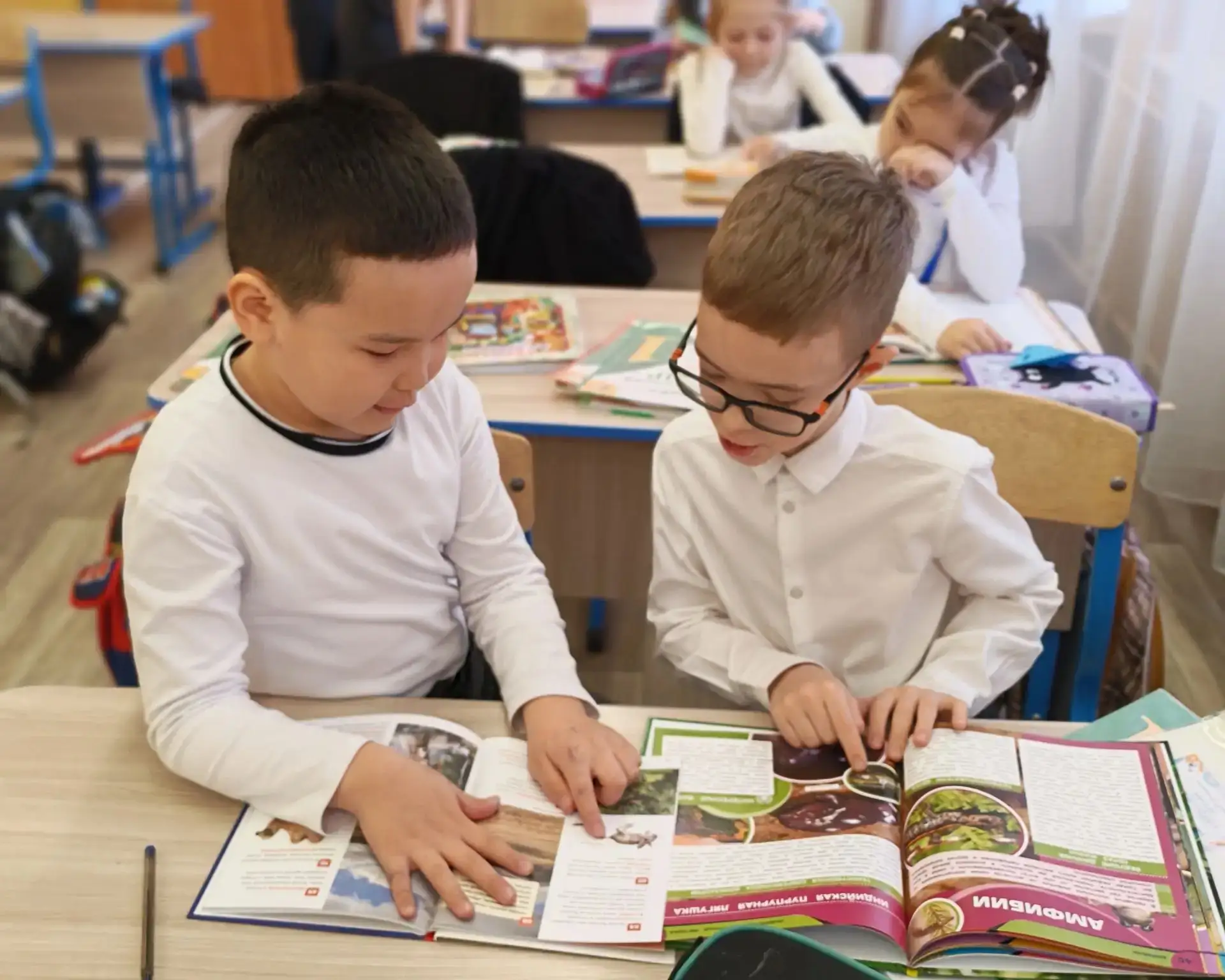 💥В нашей школе прошла акция «Дарите книги с любовью». Орлята 1 А класса (классный руководитель Тимоф